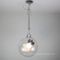 Nordic Pendelleuchte Antique Glass Ball Hanging Chandeliers Linearer Pendelleuchter